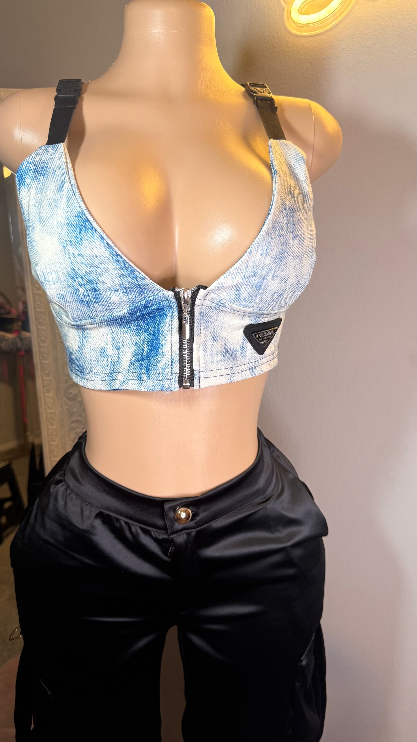 CROP TOP PRADA