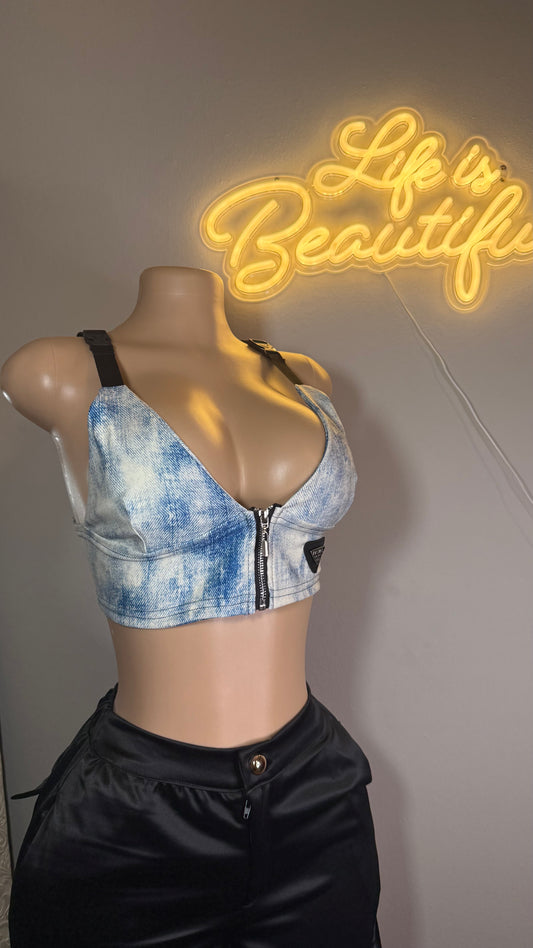 CROP TOP PRADA
