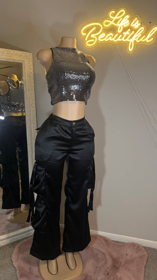 CROP TOP BRILLO